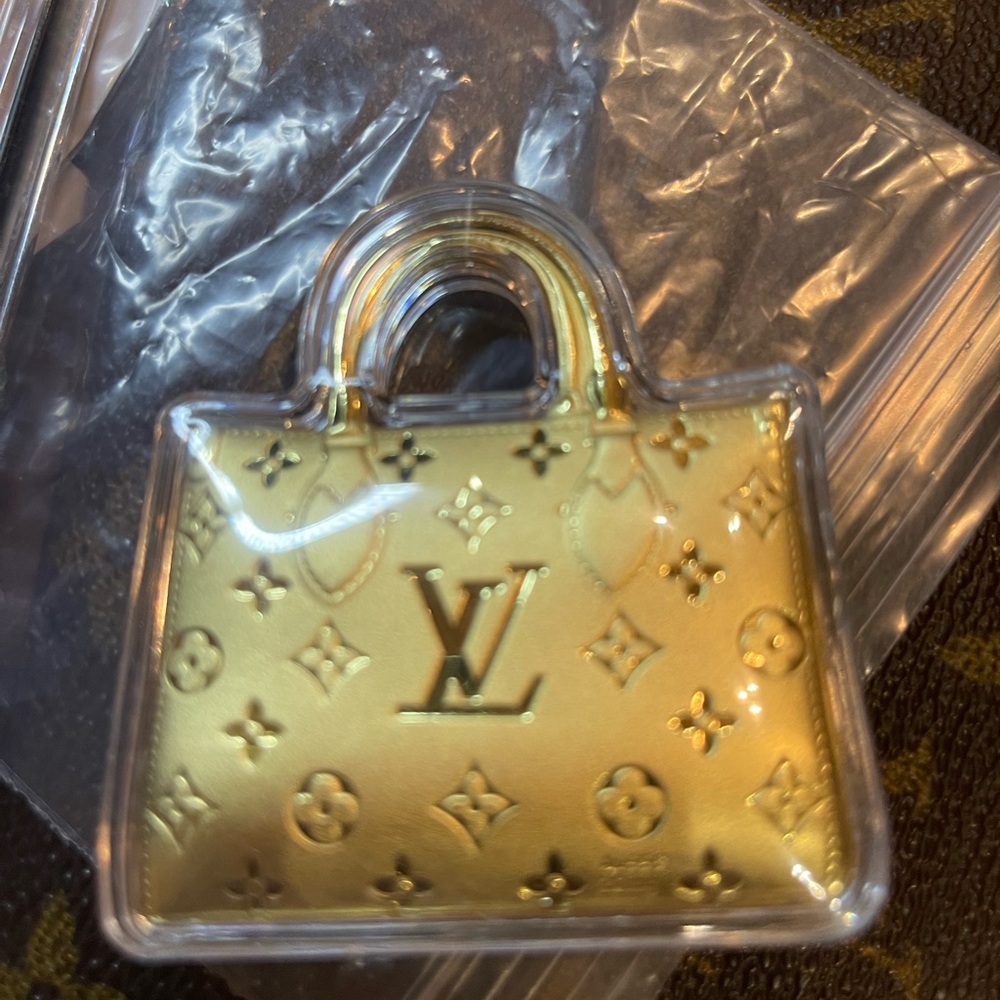 Louis Vuitton Mini Bag in Shimmering Gold